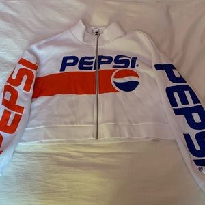Pepsi Cropped Sweatshirt H&M